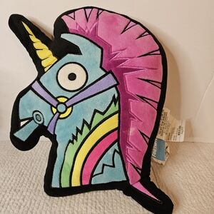 Fortnite Brite Unicorn Plush Cushion Head Pillow